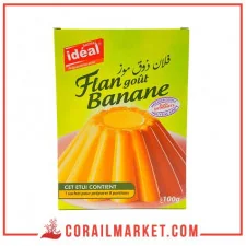 FLAN BANANE idéal 100 g
