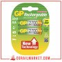 PILES RECHARGEABLES 2700 mAh LR06 / AA x2