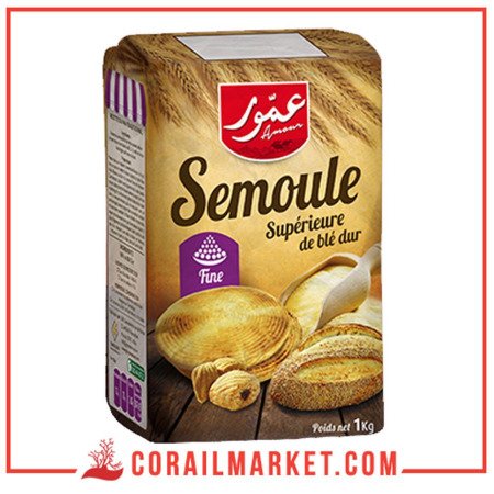 amour semoule de blé dur fine 1 kg