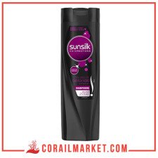 Sunsilk Shampoing À L'huile D'argan Et Babassu Brillance Éblouissante Pour Cheveux Noirs 180 Ml