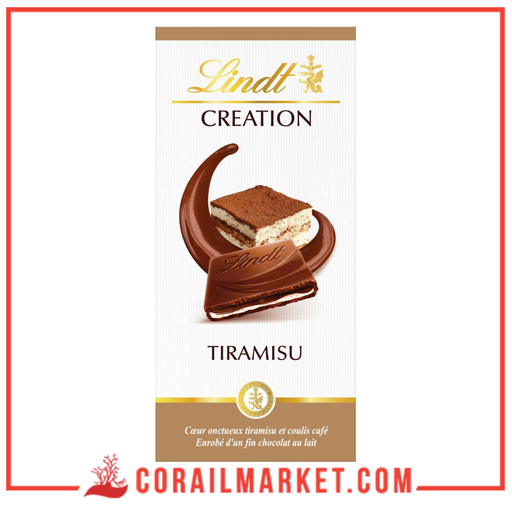 LINDT création chocolat au tiramisu 150 g – Corail Market
