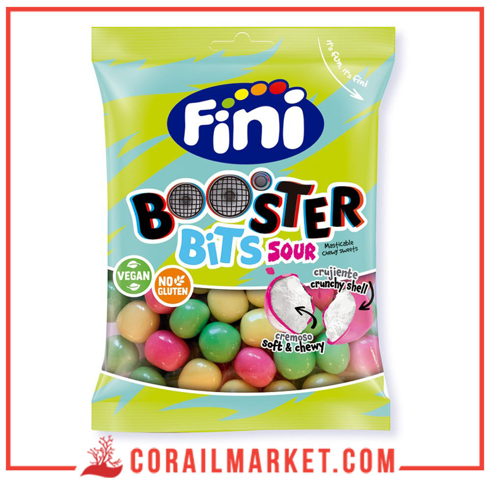 Fini Bonbons Acidulé Sour booster bits 90 G – Corail Market
