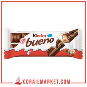 Kinder Bueno Biscuit Au Chocolat Crème De Noisette, 43 G