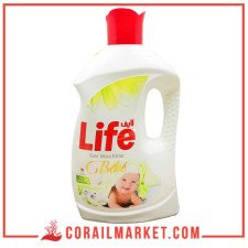 Life Lessive En Liquide spécial bébé  2.5 L