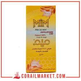 Mim pâte Cire Dépilatoire miel 100 G