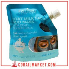 Frederm Cosmetiques Masque Facial à la Boue de la Mer Morte au lait de chèvre 250 ml