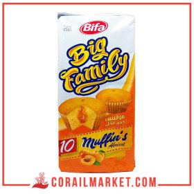 BIFA big family muffin fourré abricot  240 g