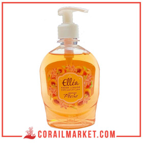 ELLEA SAVON LIQUIDE PÊCHE 390 ML