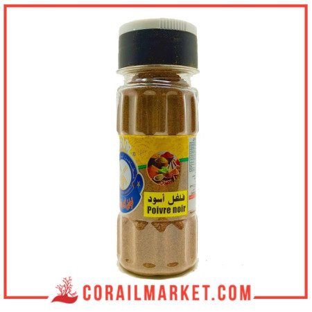Épices Hadja Maghnia Poivre Noir Moulu 60 g
