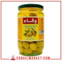 wafaa olives vertes entieres 1 kg