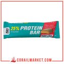 Barre Protéinée sans gluten 25% Protein bar Fitness & health protéine et dattes enrobés de chocolat 50 g