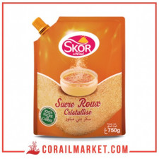 sucre roux cristallisé cevital 750 g