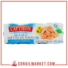 Capthon Thon À L’huile végétale 3x65 G