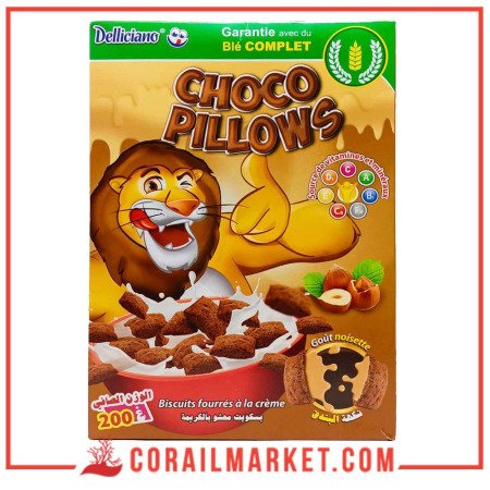 Delliciano Céréales Fourrées Crème noisette 200 G