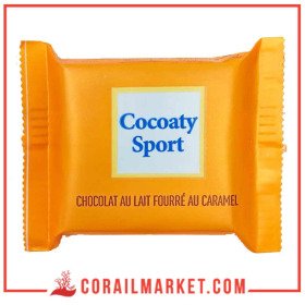 guenz cocoaty sport chocolat au lait fourré au caramel 17 g
