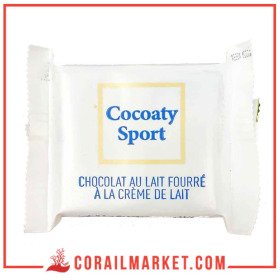 guenz cocoaty sport chocolat au lait fourré creme de lait 17 g