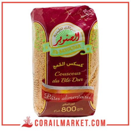 el sanoubar couscous du blé dur 800 g