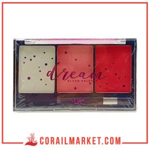 LE DUE MAKE UP Palette de fards à joues Dream Blusher 01 PURE PASSION