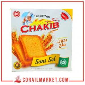 biscottes (sans sel) chakib 230 g