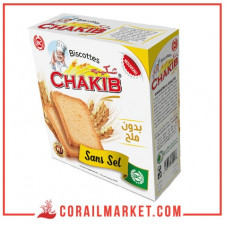 biscottes (sans sel) chakib 230 g