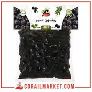 Olives noires à la grecque 450 g