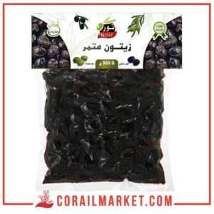Olives noires à la grecque 450 g