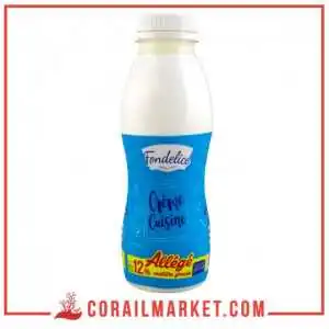 Crème Cuisine( Allégé 12% matière grasse) fondelice 200 ml