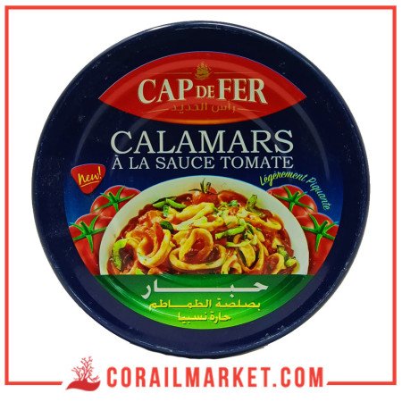 Cap de fer CALAMARS a la sauce tomate 160 g
