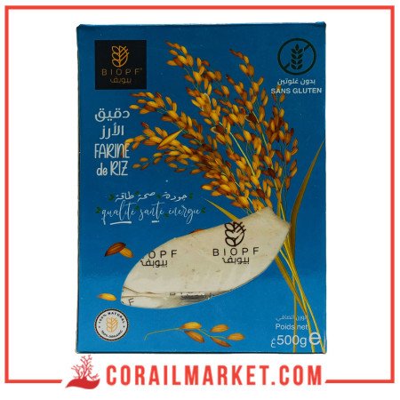 Biopf Farine De Riz Sans Gluten 500 G