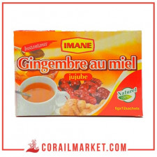 gingembre au miel imane 12 sachet