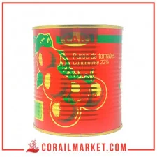 Tomate double concentré 22% cab 800 g