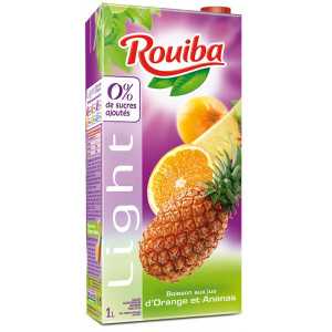 Jus Rouiba Light orange ananas 1l