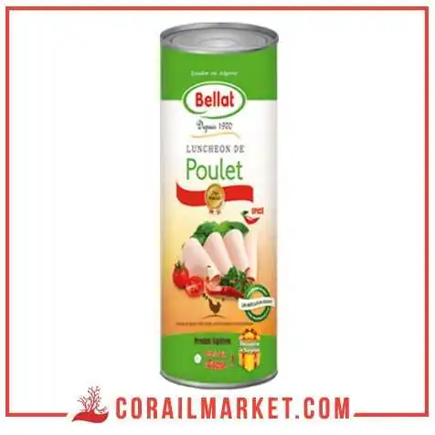 Luncheon poulet épicé Bellat 850 g Luncheon poulet épicé Bellat 850 g