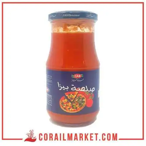 صلصة بيتزا كاب 400غ صلصة بيتزا كاب 400غ