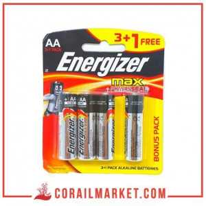 pile Energizer MAX – Blister Pack 4 – AA