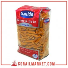 Pate penne rigate blé complet Garrido 500g