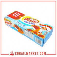 biscuits aux Chocolat au lait pepito mini rollos lu 225 g