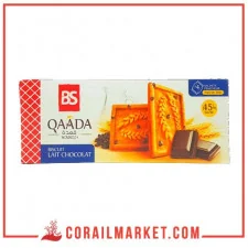بسكويت بالحليب وحبيبات الشوكولاطة قعدة 150غ