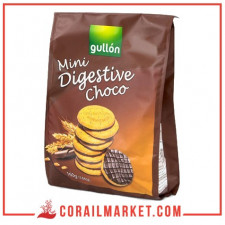 BISCUIT COMPLET NAPPÉ DE CHOCOLAT NOIR digestive gullon 160 g