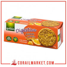 BISCUIT COMPLET AVEC AVOINE ET ORANGE digestive gullon 425 g