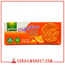 BISCUIT COMPLET AVEC AVOINE ET ORANGE digestive gullon 425 g