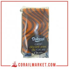 Génoise roulée à la crème de cacao dulcesol 70 g