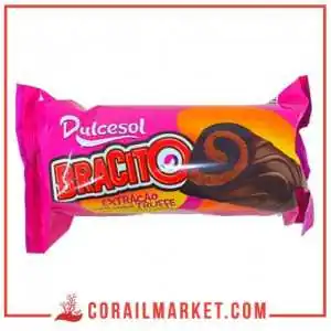 كعكة سويس رول بالكاكاو و كريمة الكماة دولسيسول 70 غ