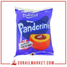 brioches fourrés a la crémé de cacao pandorino dulcesol 60 g