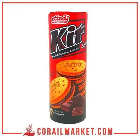 biscuit fourre crème de chocolat kit ettedj 300 g biscuit fourre crème de chocolat kit ettedj 300 g