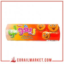 بسکويت محشو بکريمة الشوکولاطة ريغولو بيفا 190غ