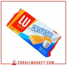 gaufrettes au lait croustille lu 152 g