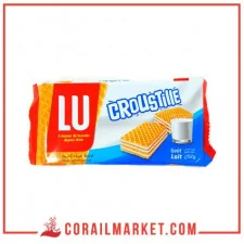 gaufrettes au lait croustille lu 152 g