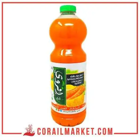 عصير بذوق البرتقال الجزر والليمون افروي 2 ل عصير بذوق البرتقال الجزر والليمون افروي 2 ل