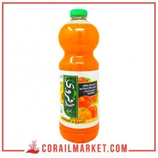 عصير بذوق الخوخ و البرتقال افروي 2 ل
